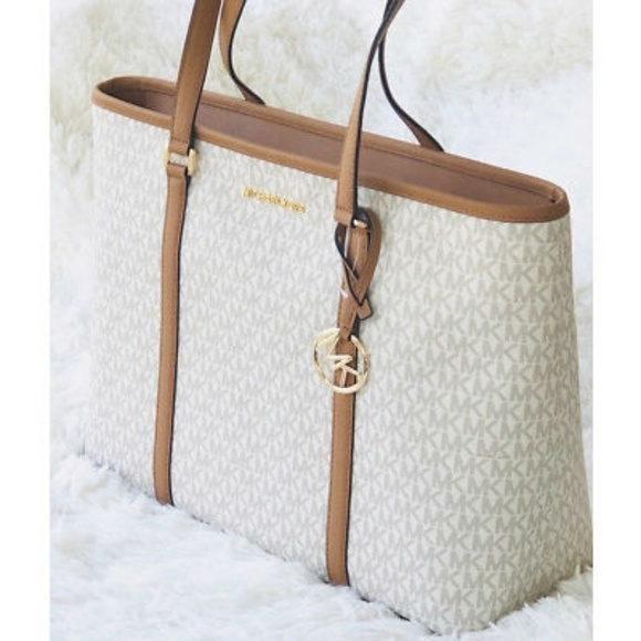 💕MICHAEL KORS💕 Large Weekender Travel Laptop Bag - Picture 1 of 8